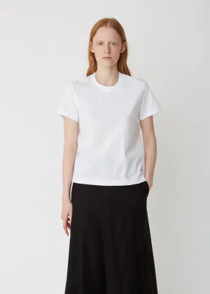 Cotton Ponte Short Sleeve Top