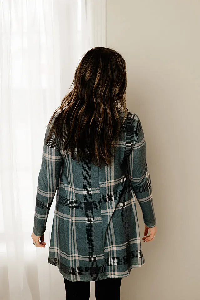 Cowl Knit Tunic Top