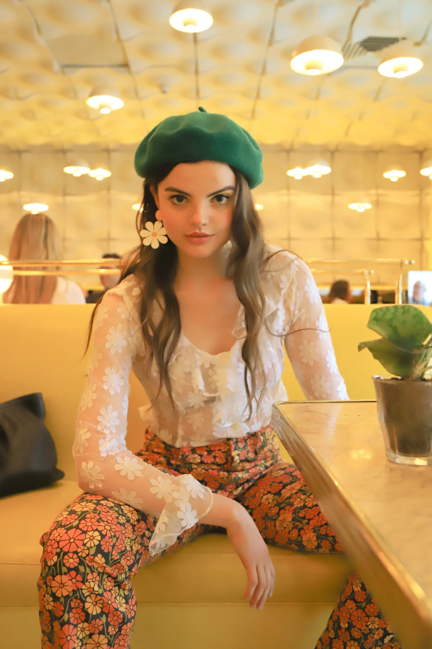 Daisy Earrings in Full