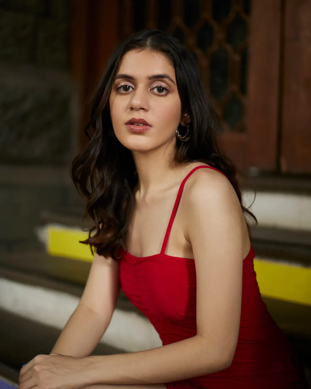 Daring Rouge Sleeveless Red Mini Dress