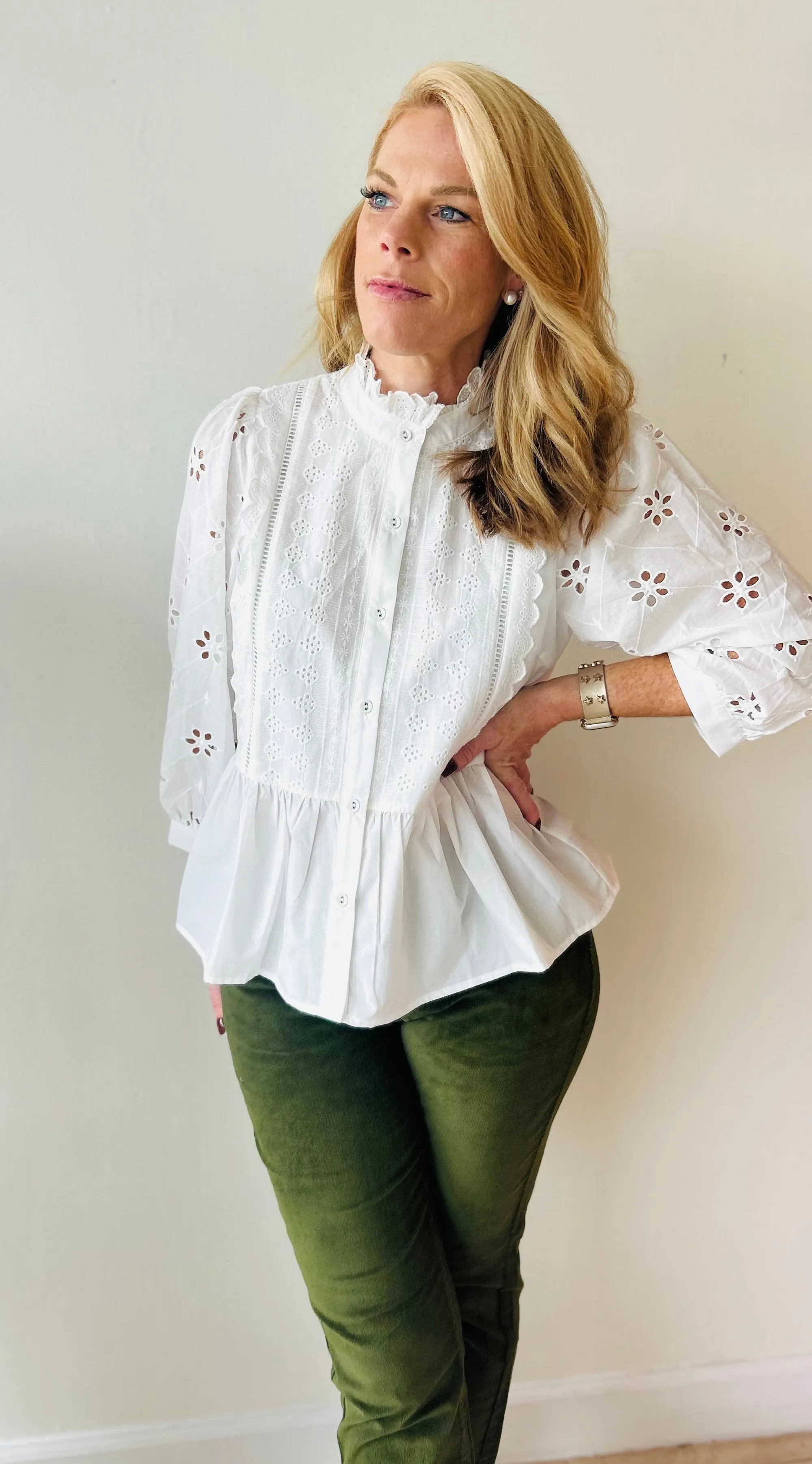 Darla's Delicate Lace Top