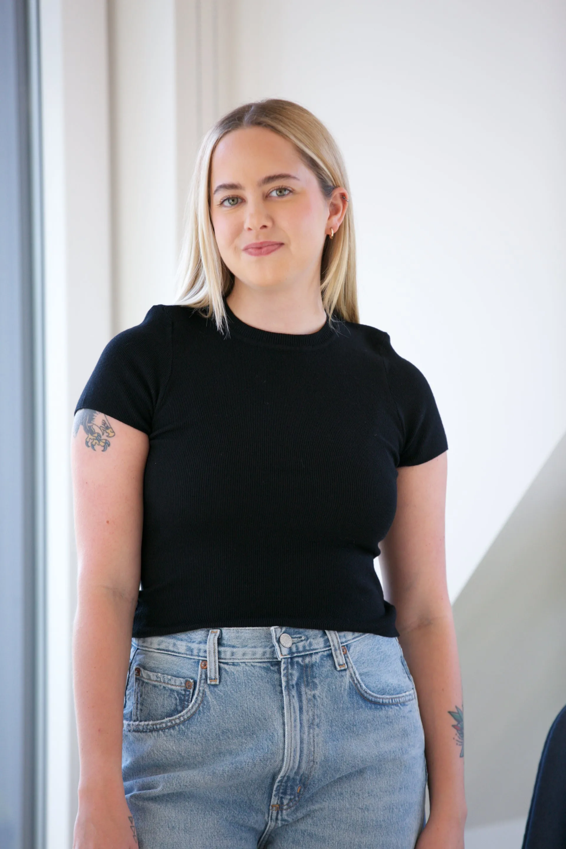 DELUC Gypsophila Knit Top