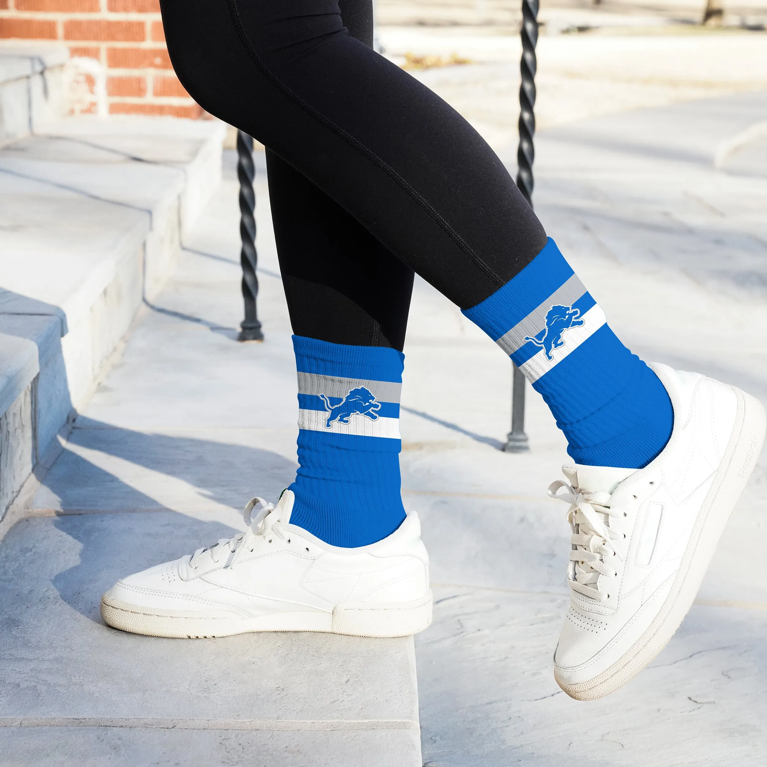 Detroit Lions Legend Premium Crew Socks