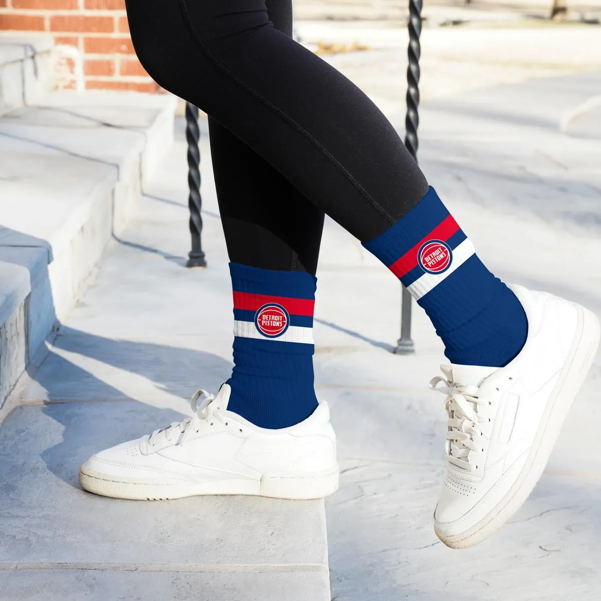 Detroit Pistons Legend Premium Crew Socks