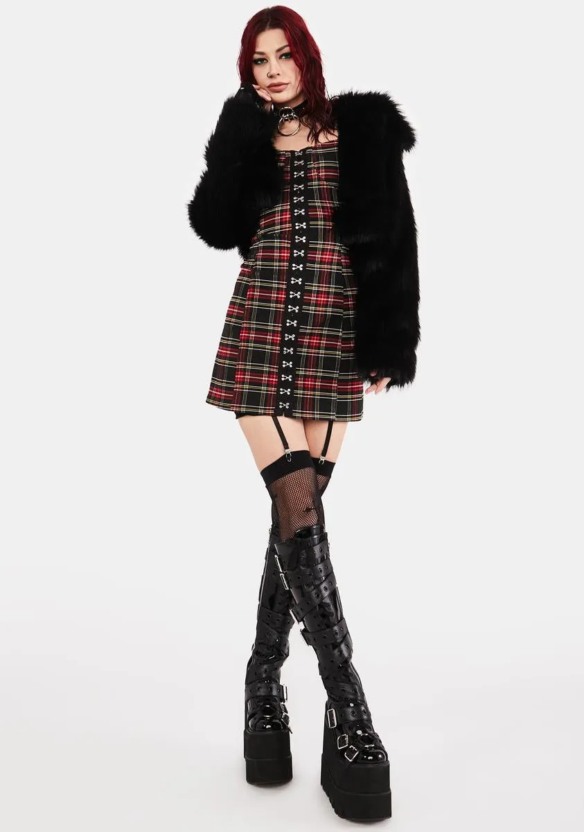 Disgraced Tartan Dress
