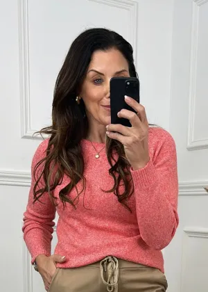 Doffy Dubarry Rose Round Neck Pullover