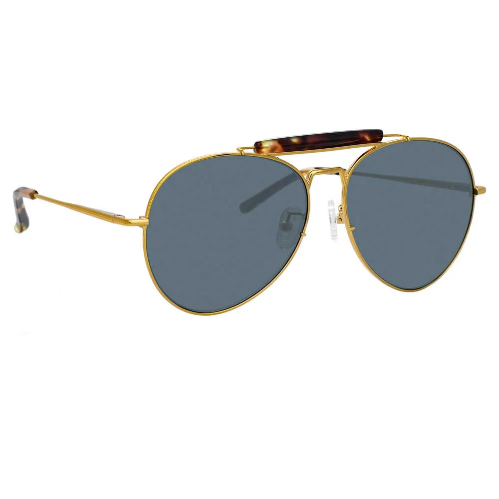 Dries Van Noten 187 C1 Aviator Sunglasses
