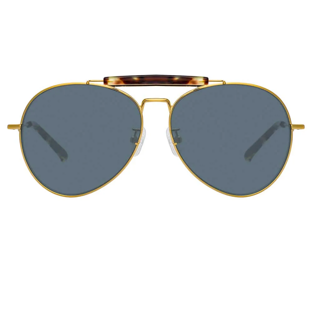 Dries Van Noten 187 C1 Aviator Sunglasses