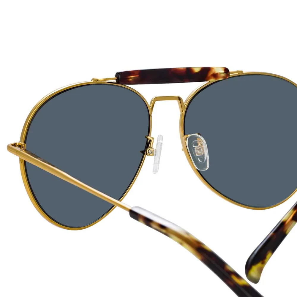 Dries Van Noten 187 C1 Aviator Sunglasses