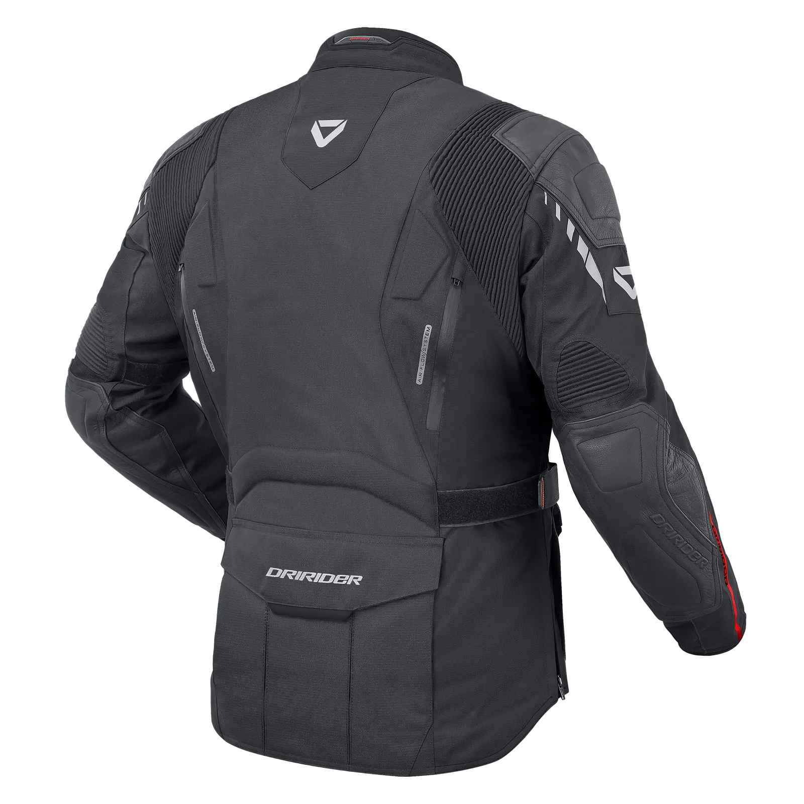 DRIRIDER NORDIC V BLACK/BLACK TEXTILE JACKET