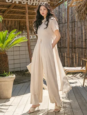 E2473 Slit Long Knit