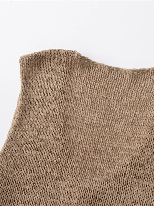 Earthy Knit Top