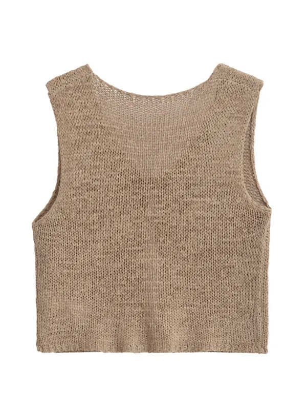 Earthy Knit Top