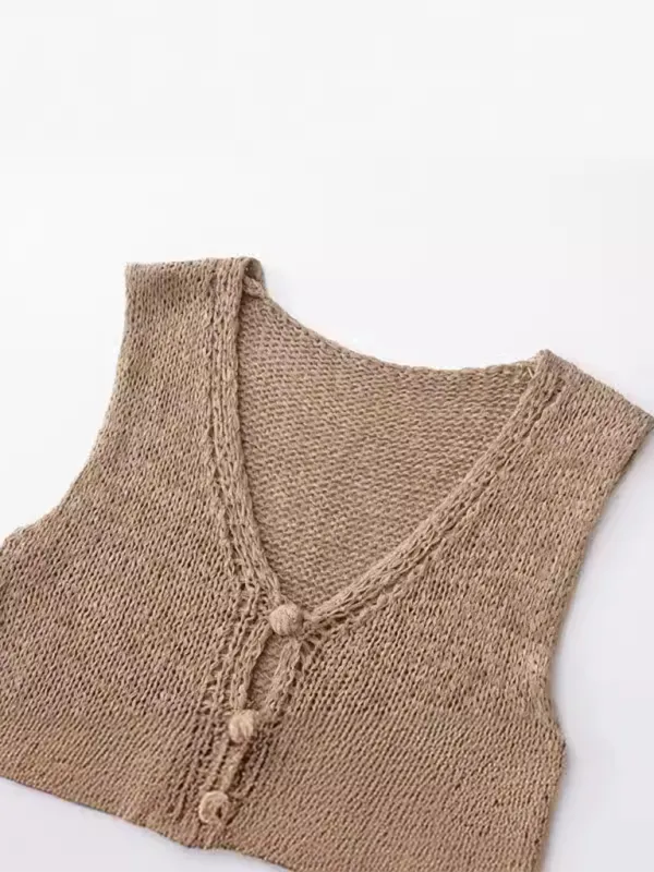 Earthy Knit Top
