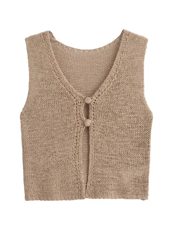 Earthy Knit Top