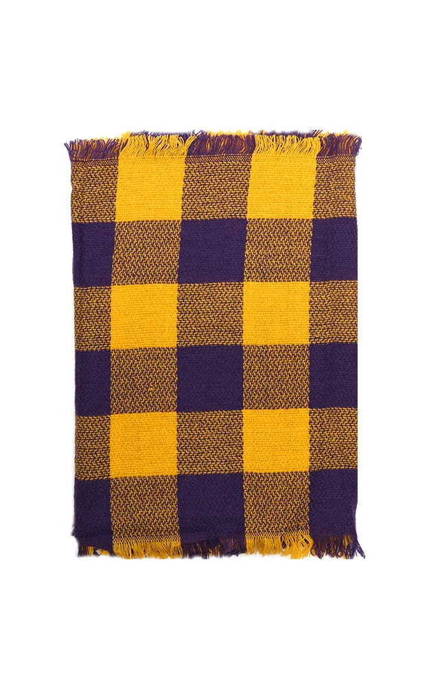 EAS8628 Buffalo Plaid Woven Infinity