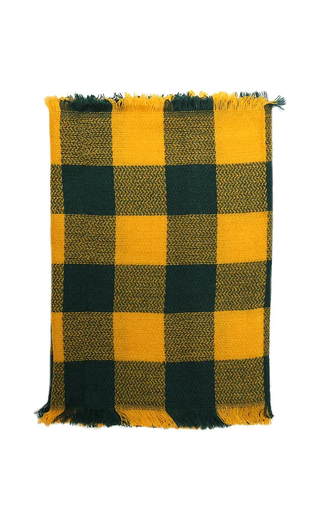 EAS8628 Buffalo Plaid Woven Infinity