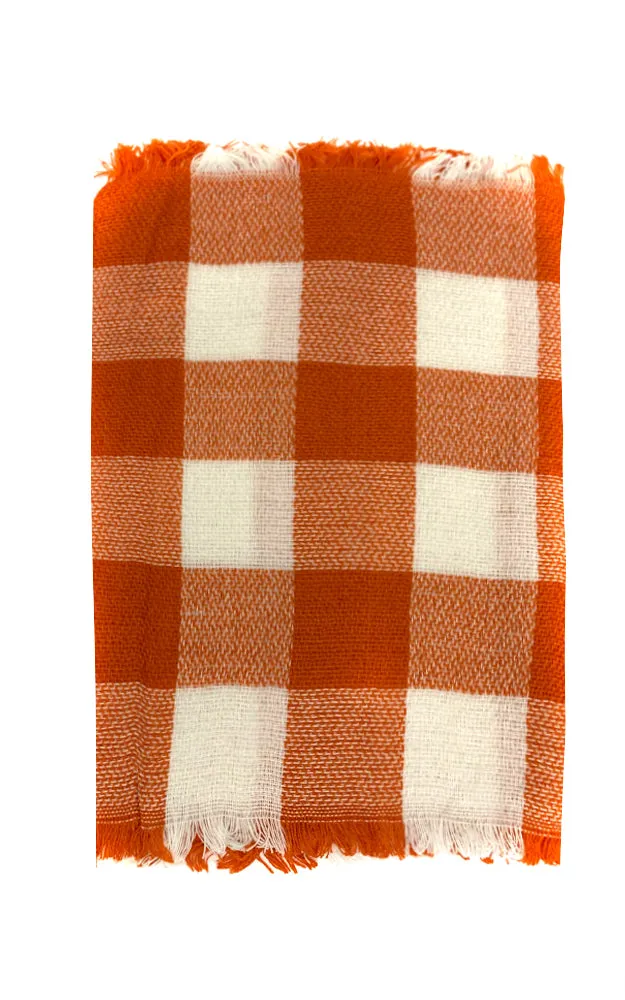 EAS8628 Buffalo Plaid Woven Infinity