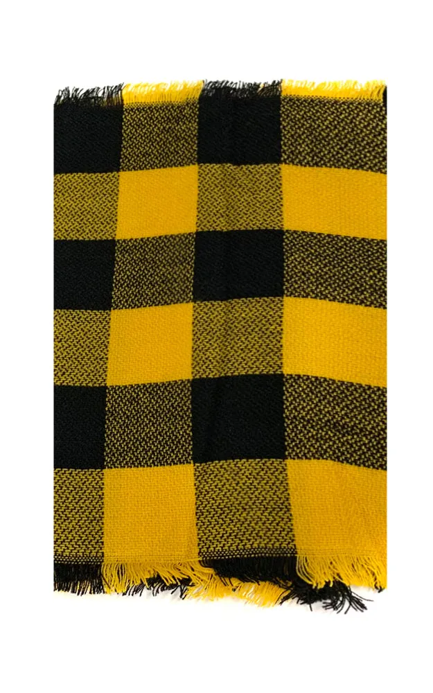 EAS8628 Buffalo Plaid Woven Infinity