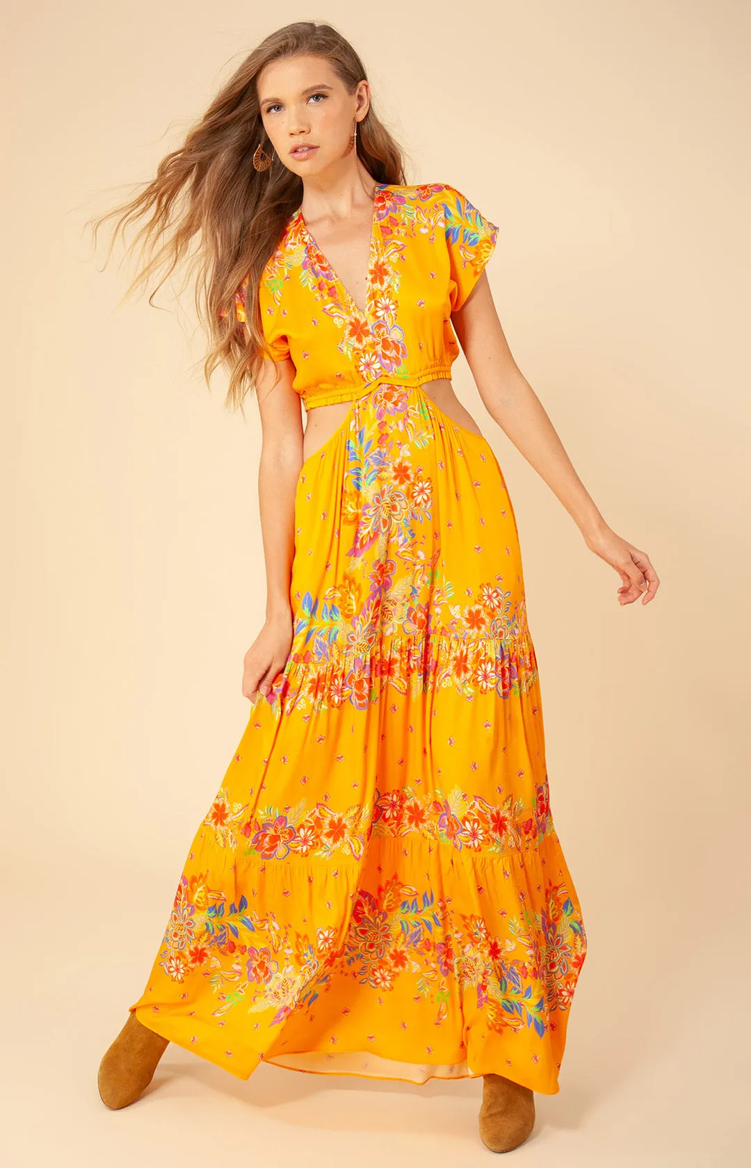 Effie Cut Out Maxi Dress
