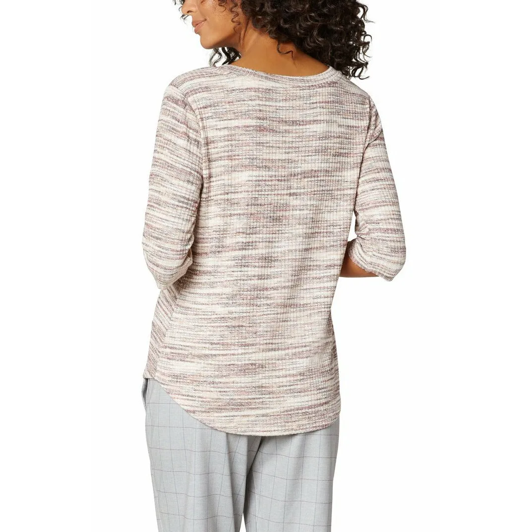 Elbow Sleeve Knit Top