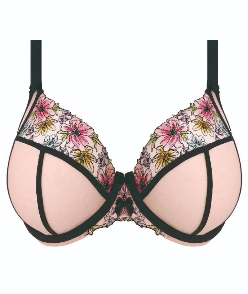 Elomi Carrie Underwired Plunge Bra - Ballet Pink