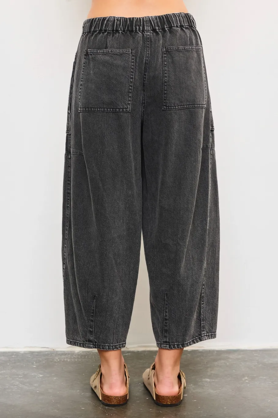 emmy barrel patch pocket pant