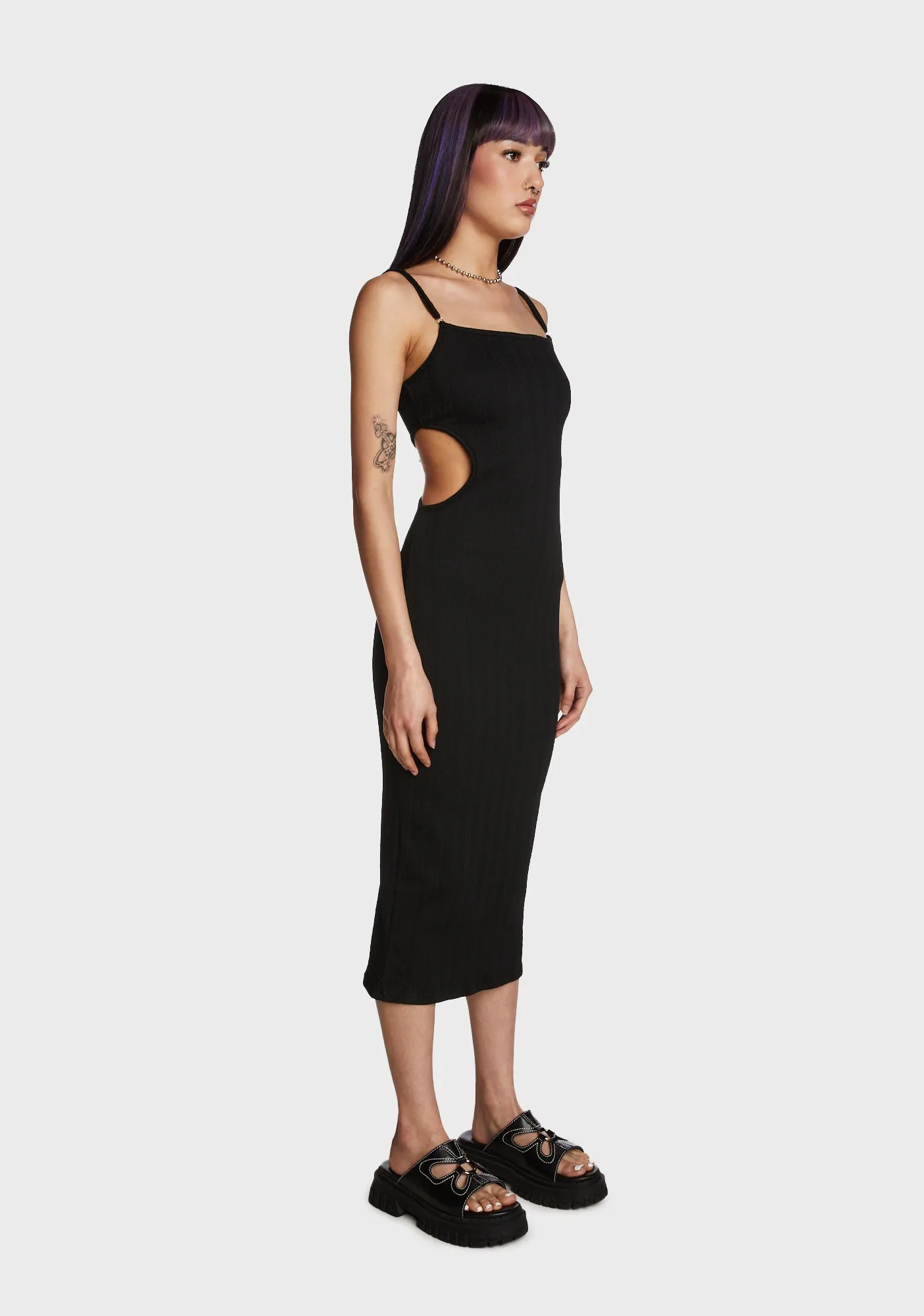 Energy Session Maxi Dress - Black