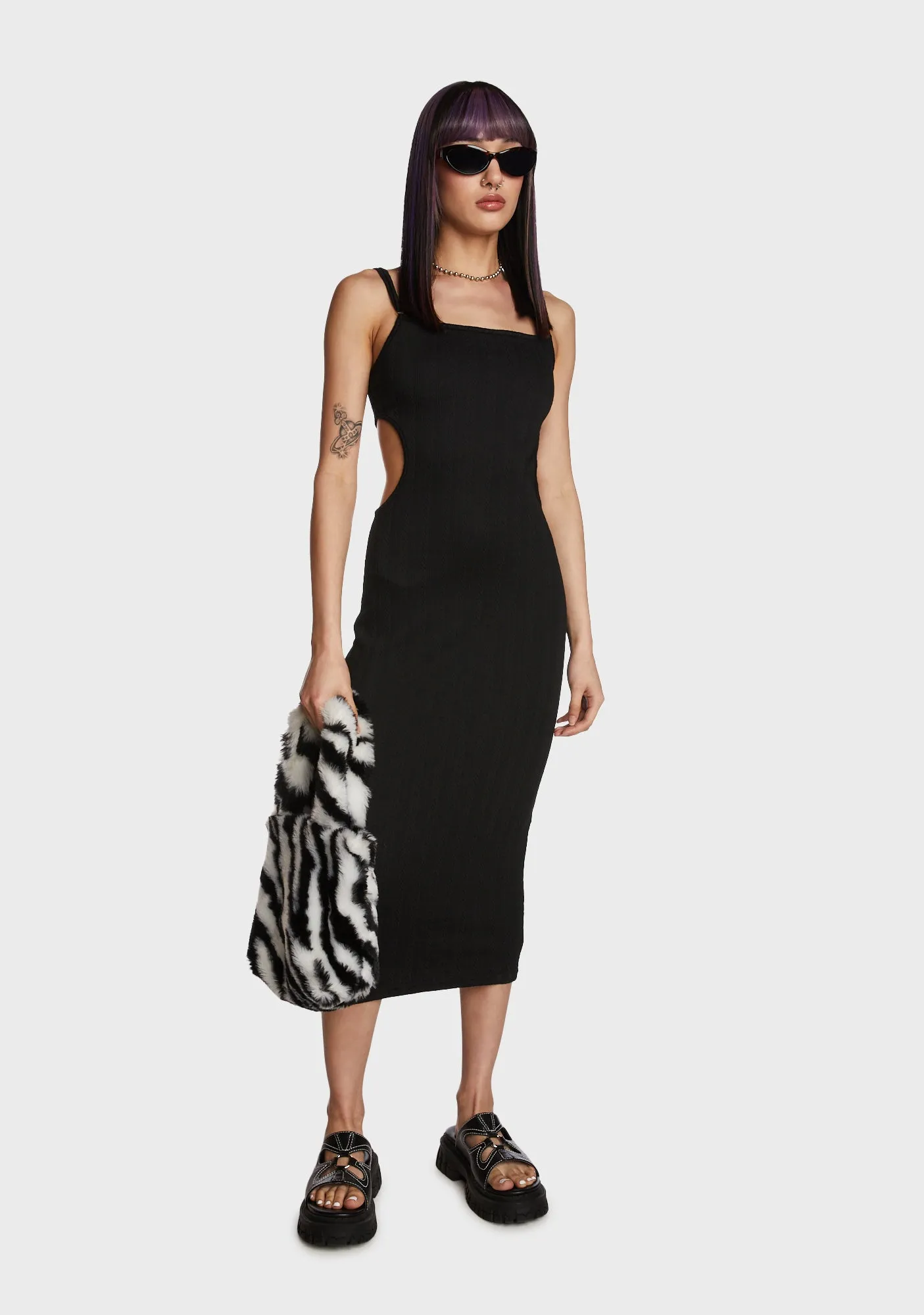 Energy Session Maxi Dress - Black