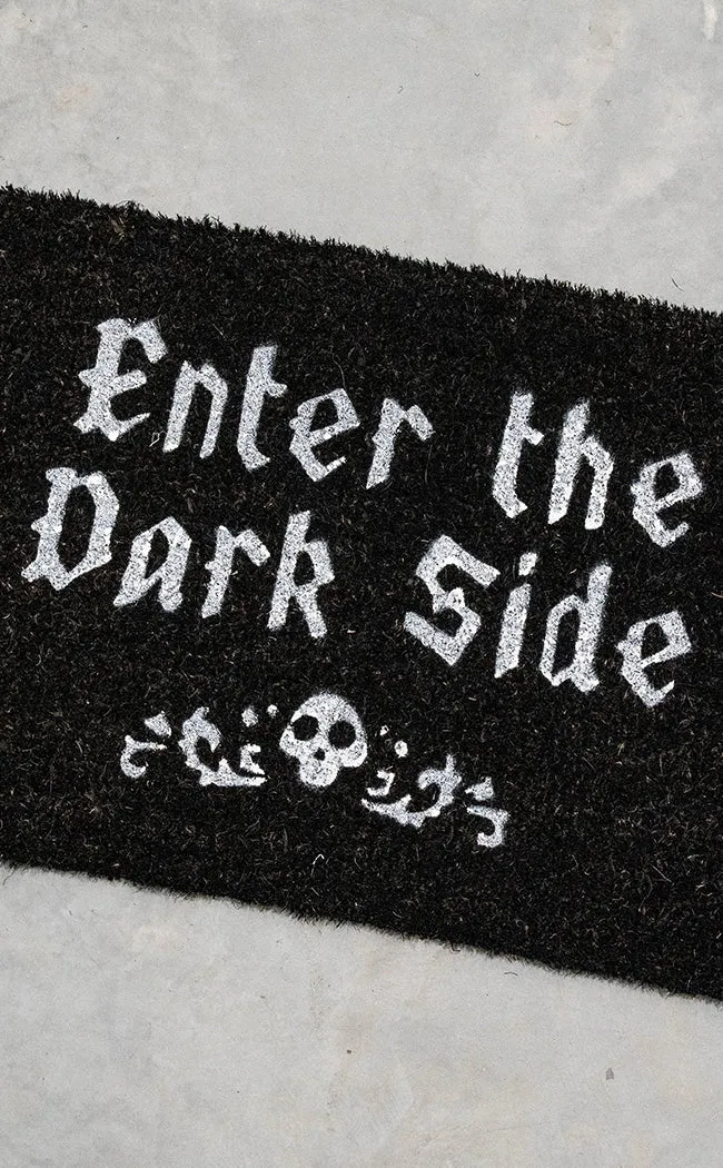 Enter The Dark Side Doormat