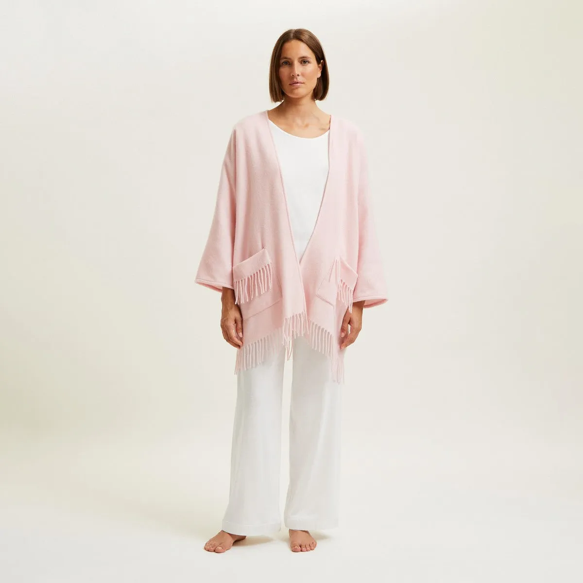 Eponyme Short Poncho - Rosée