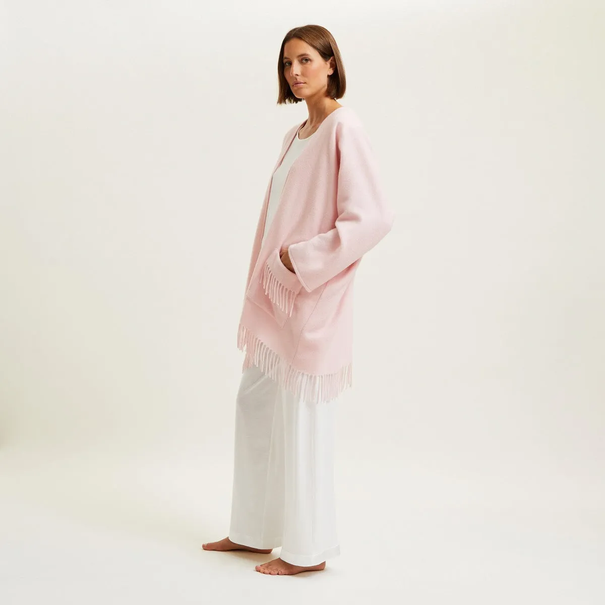 Eponyme Short Poncho - Rosée