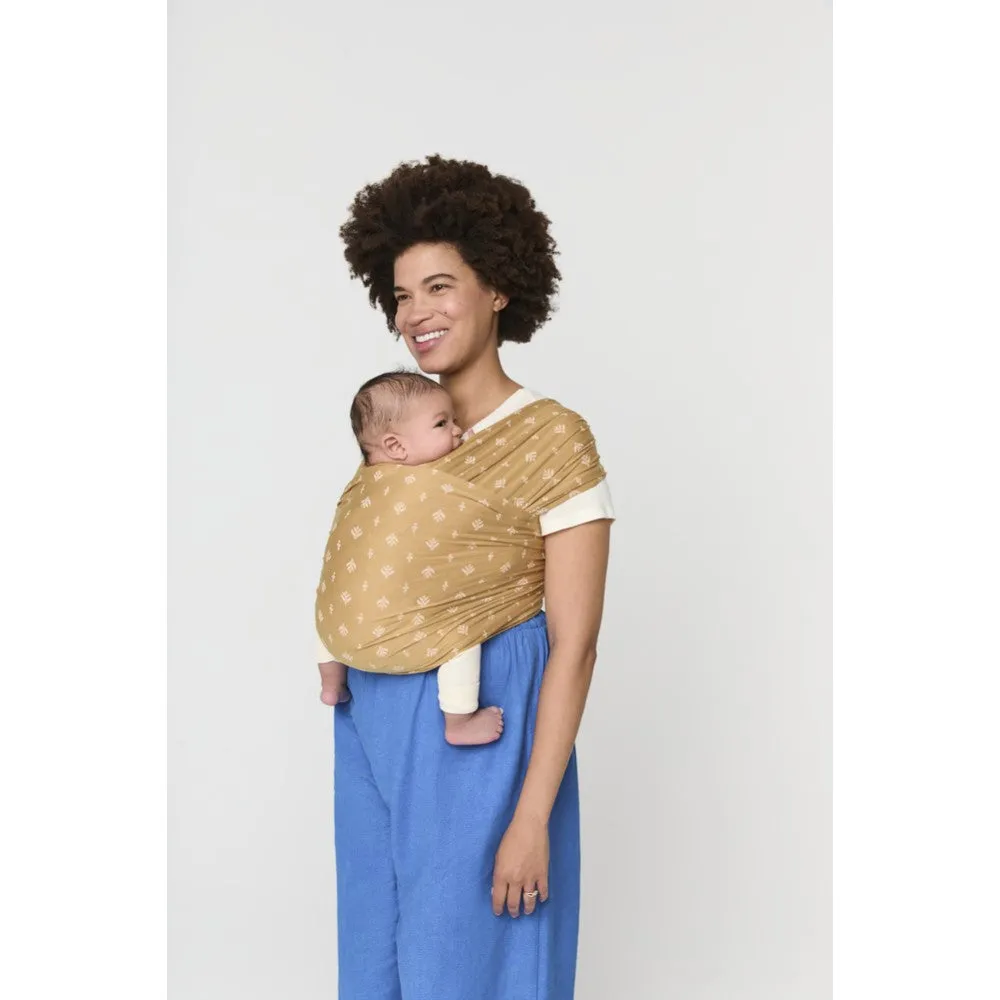 Ergobaby Aura Wrap Sustainable Knit - Camel Harvest
