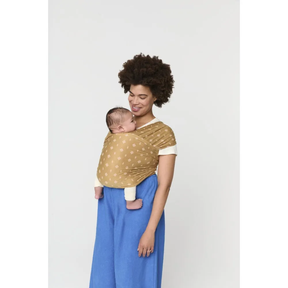 Ergobaby Aura Wrap Sustainable Knit - Camel Harvest