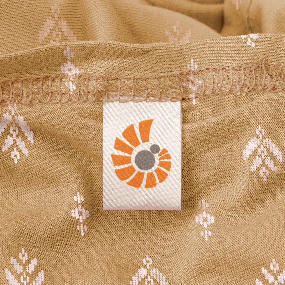 Ergobaby Aura Wrap Sustainable Knit - Camel Harvest