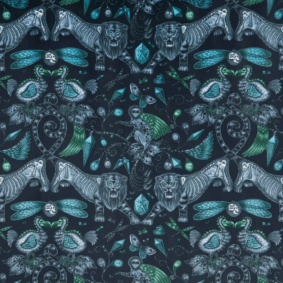 Extinct Velvet Made-to-Measure Curtains