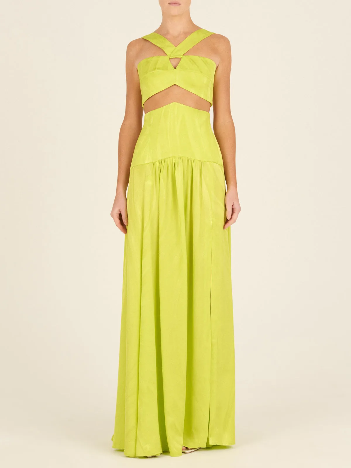 Febe Skirt Verde Lime