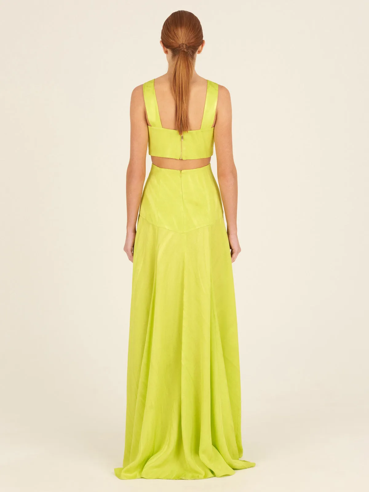 Febe Skirt Verde Lime
