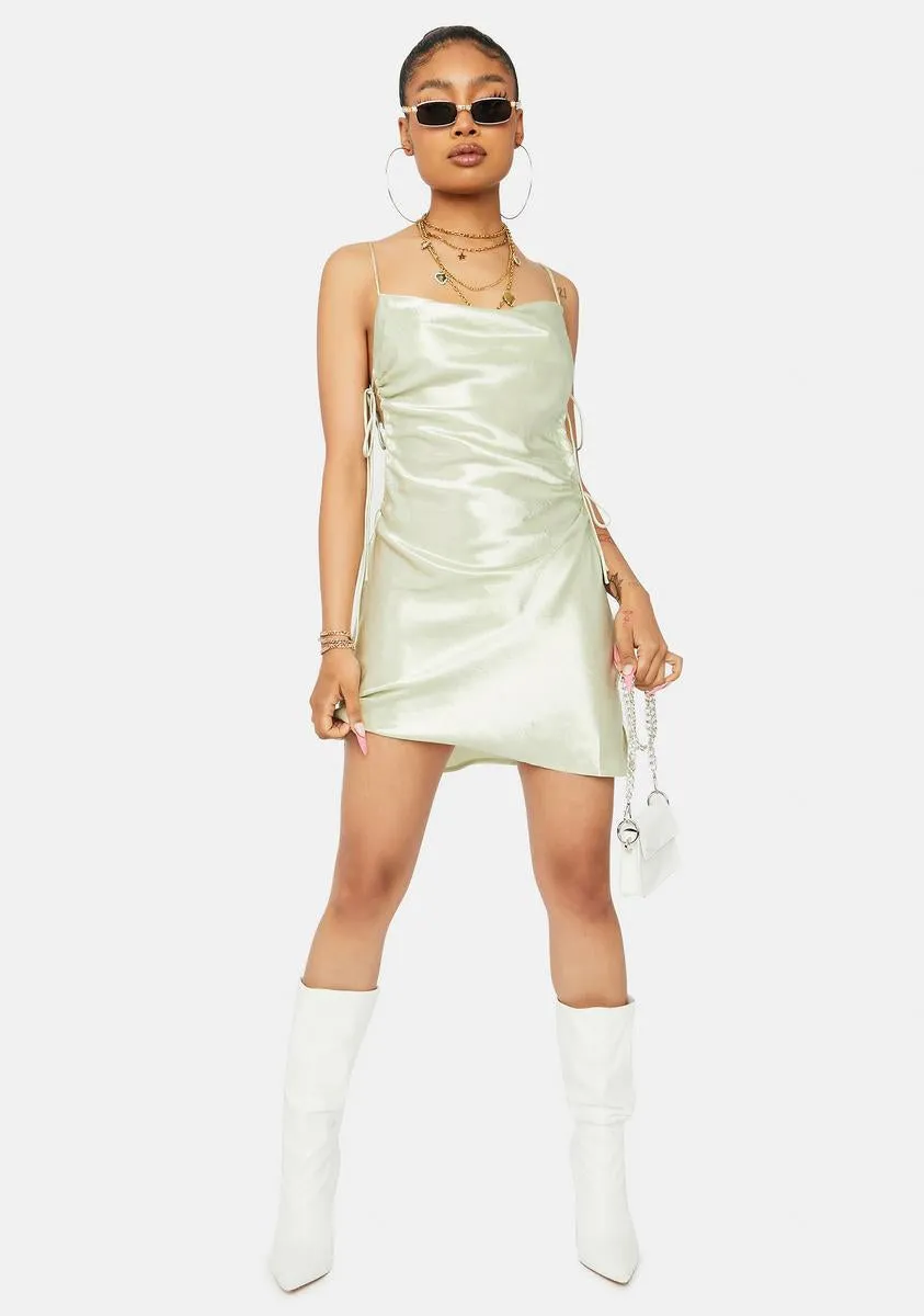 Fierceness Excluded Side Cut Out Mini Dress