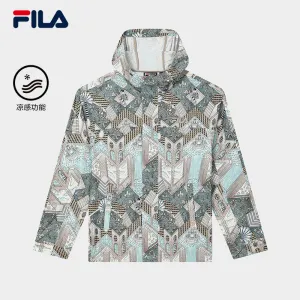 FILA CORE LIFESTYLE HERITAGE MYSTERIOUS JOURNEY Men Woven Top (Full Print)