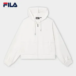 FILA CORE LIFESTYLE HERITAGE MYSTERIOUS JOURNEY Women Knit Top (White)