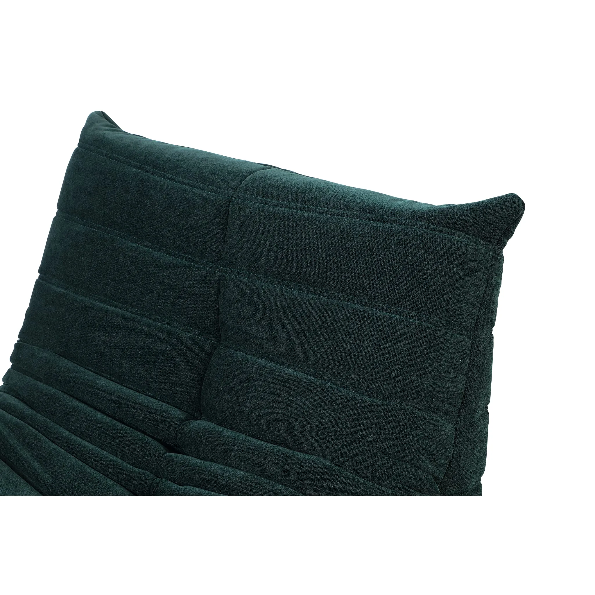 Flex Upholstered Lounge Chair in Emerald Chenille