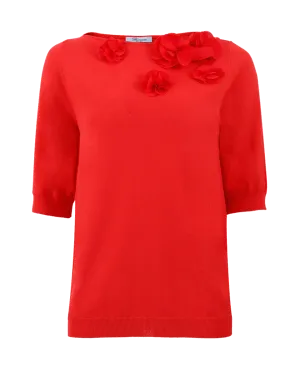 Floral Knit Top