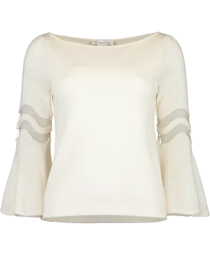 Flutter Knit Top