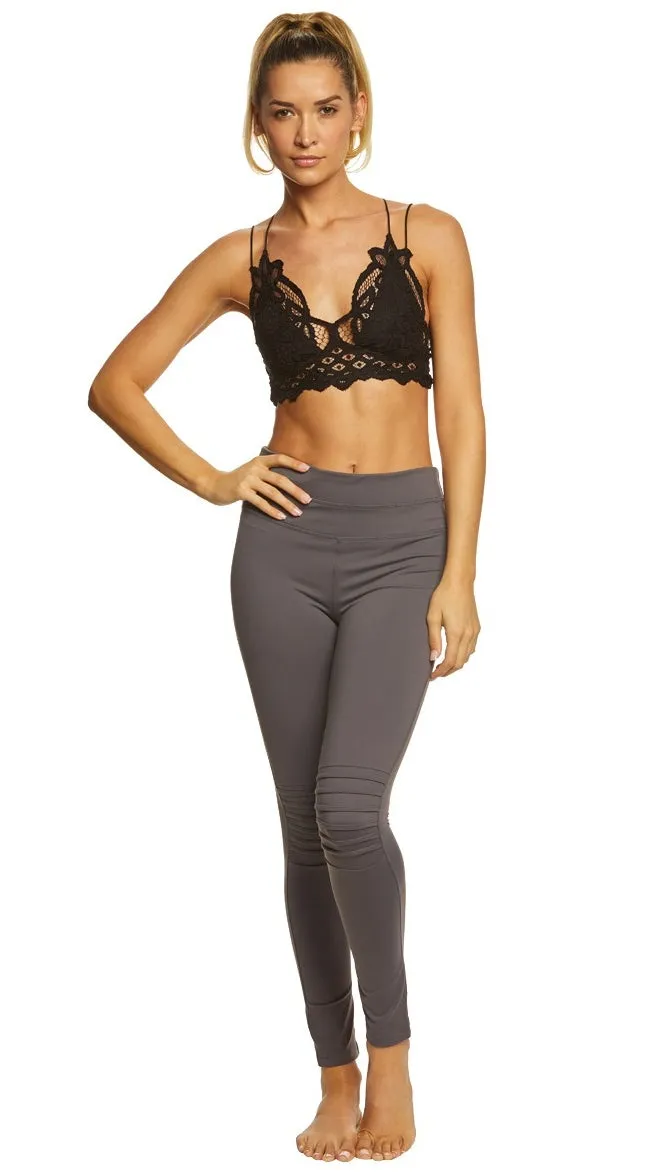 Free People Adella Bralette Black