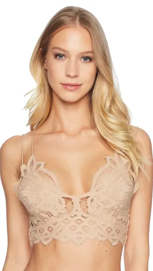Free People Adella Bralette Nude