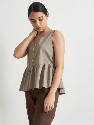 Freestyle Peplum Top