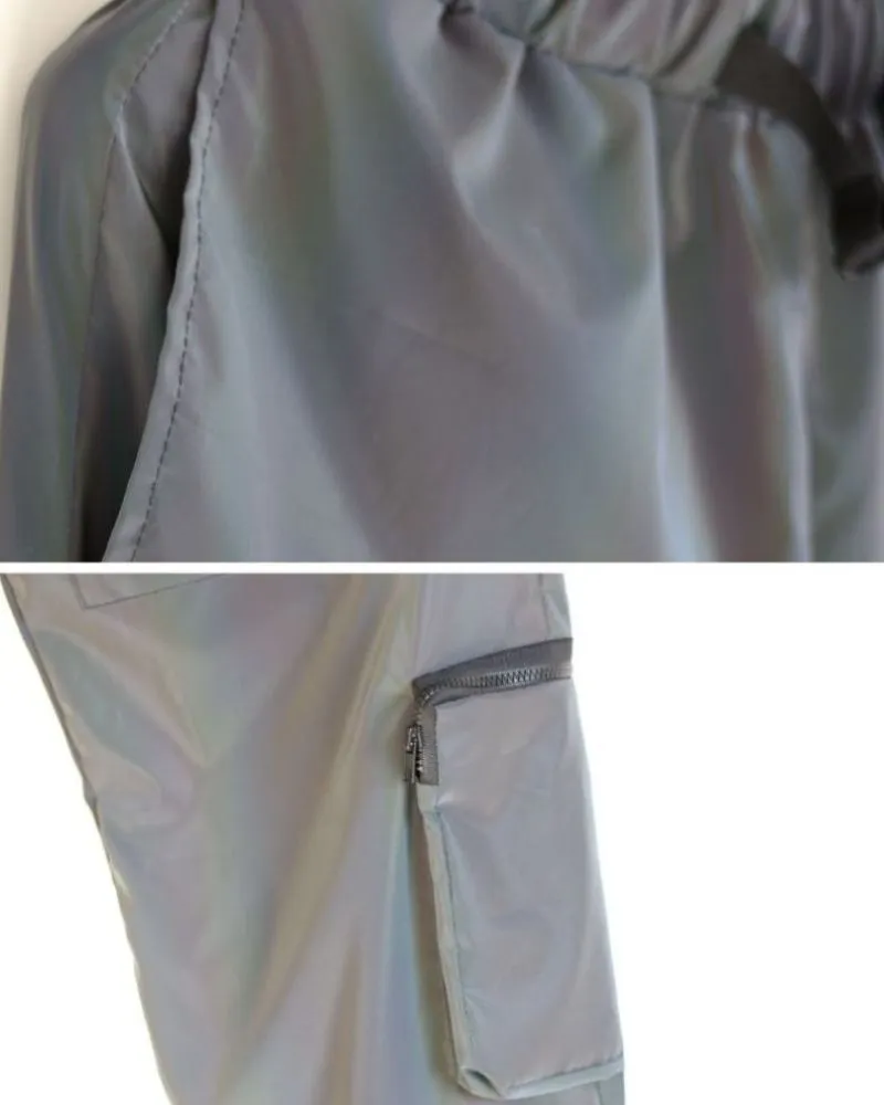 Functional  Laser Colorful Reflective Pants