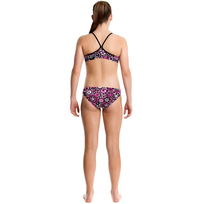 Funkita - Petals Of Paris - Girls Racerback Two Piece