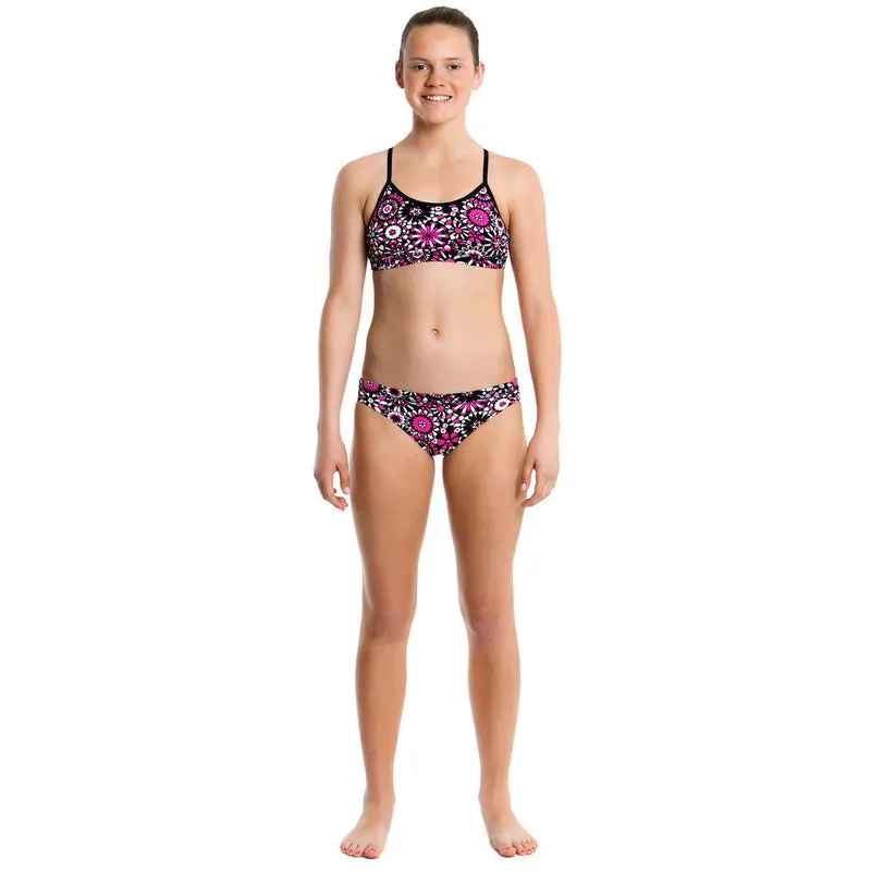 Funkita - Petals Of Paris - Girls Racerback Two Piece